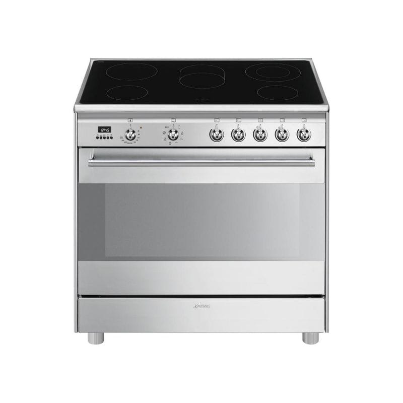 Smeg 90cm Stainless Steel Electric Cooker SCD91CMX9